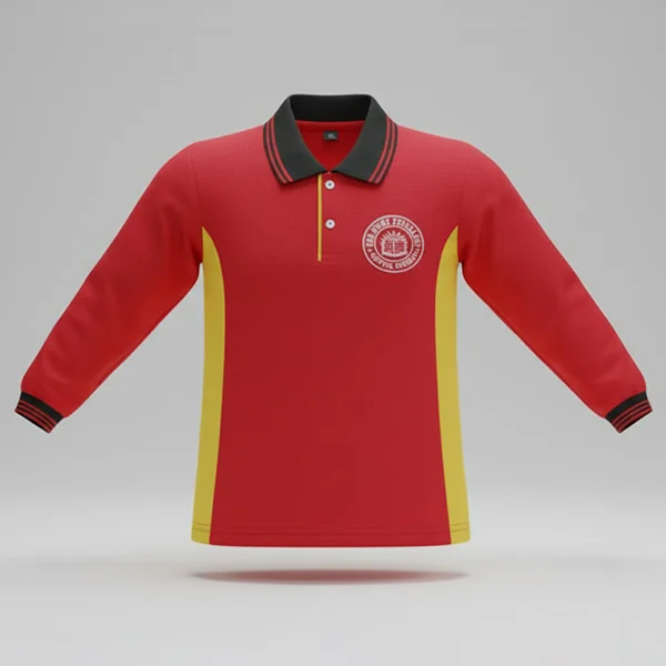 Navy Blue Sports T-shirt (Back Print)